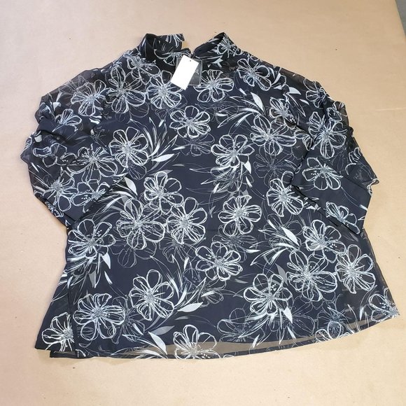 George 2-Piece Shirt Size 18W/20W - Picture 5 of 7